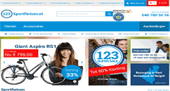 Desktop Screenshot of 123sportfietsen.nl